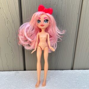 Sanrio Hello Kitty Eclair Doll Kawaii Fashion Doll by Mattel Pink Hair 9” Tall